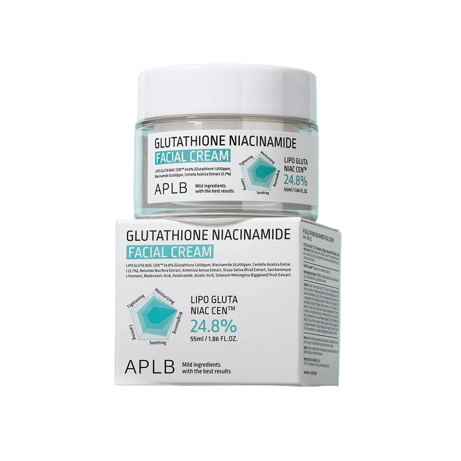 APLB Glutathione Niacinamide Facial Cream