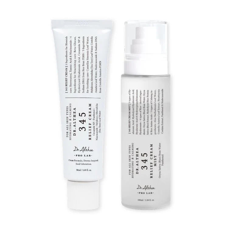 Dr. Althea 345 Relief Set (Crema + Mist)