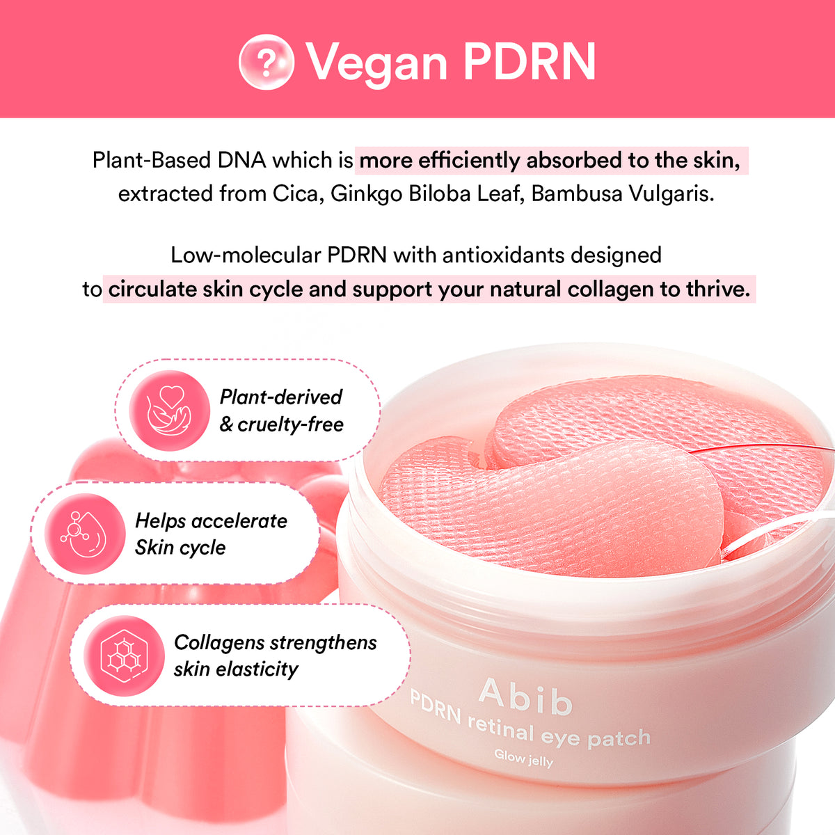 Abib PDRN Retinal Eye Patches