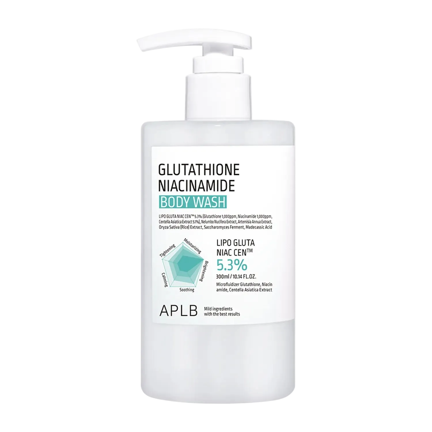 APLB Glutathione Niacinamide Body Wash