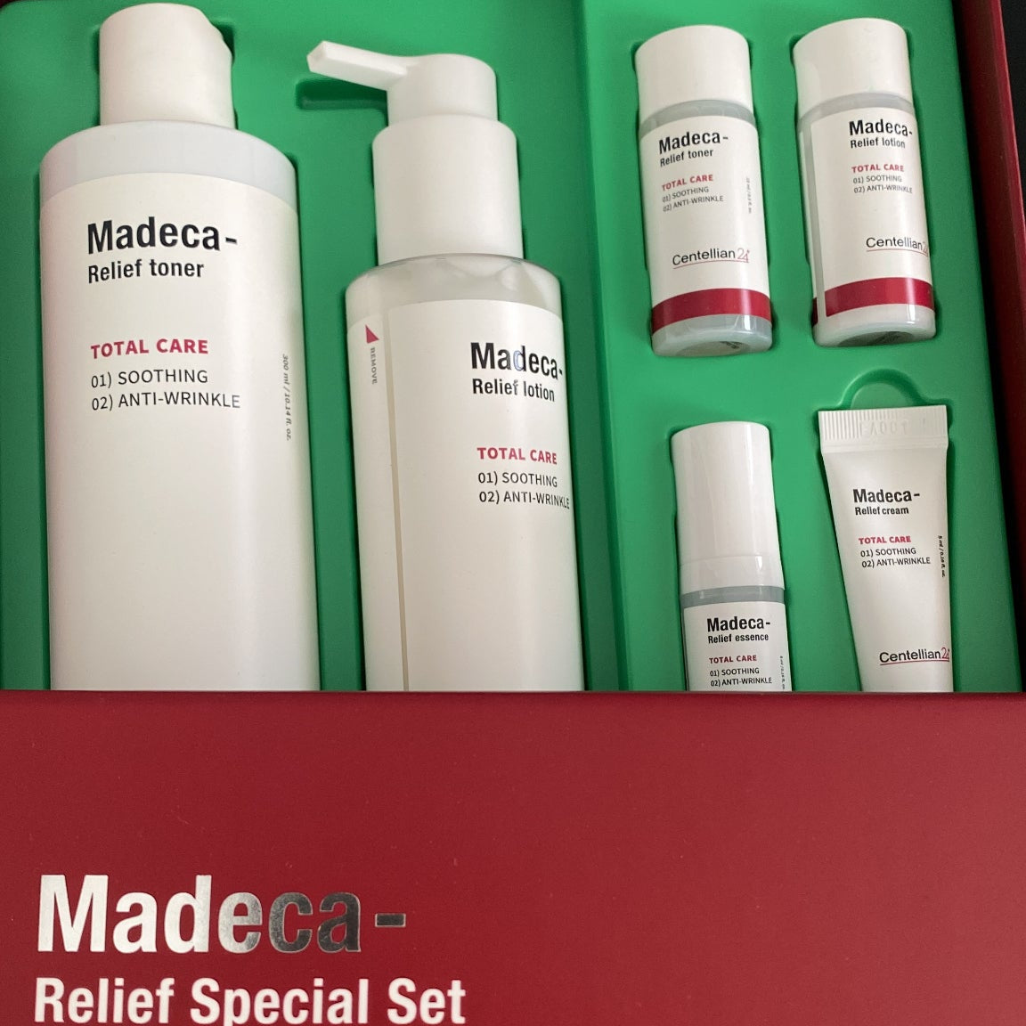 Centellian24 Madeca Relief Skincare 6pcs Set