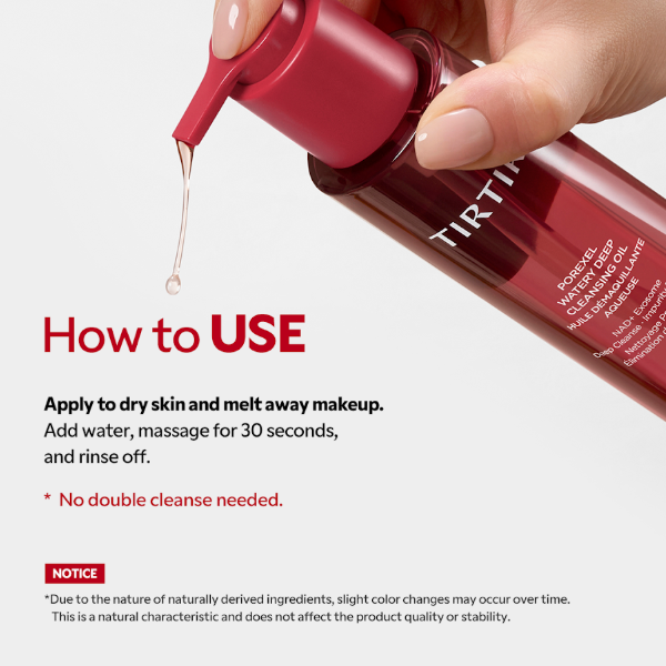 TIRTIR Porexel Watery Deep Cleansing Oil (120 ml)