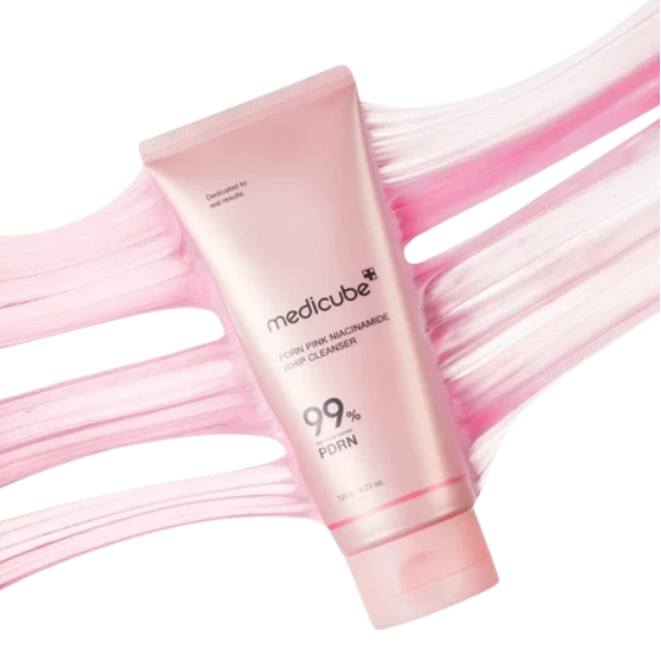 Medicube PDRN Pink Niacinamide Whip Cleanser