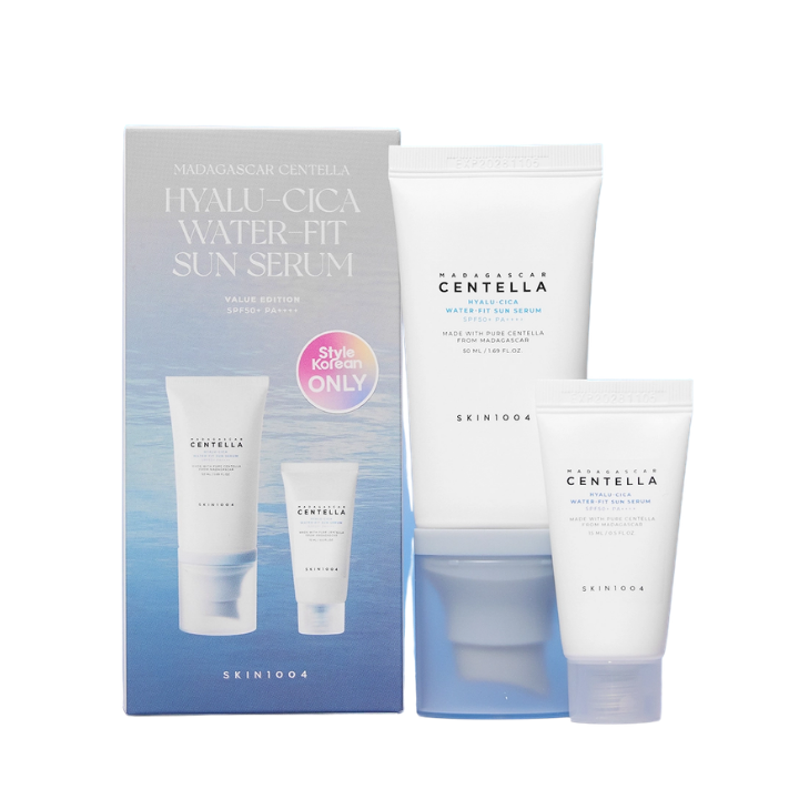 SKIN1004 Hyalu-Cica Water-Fit Sun Serum Special Set (50ml + 15ml)