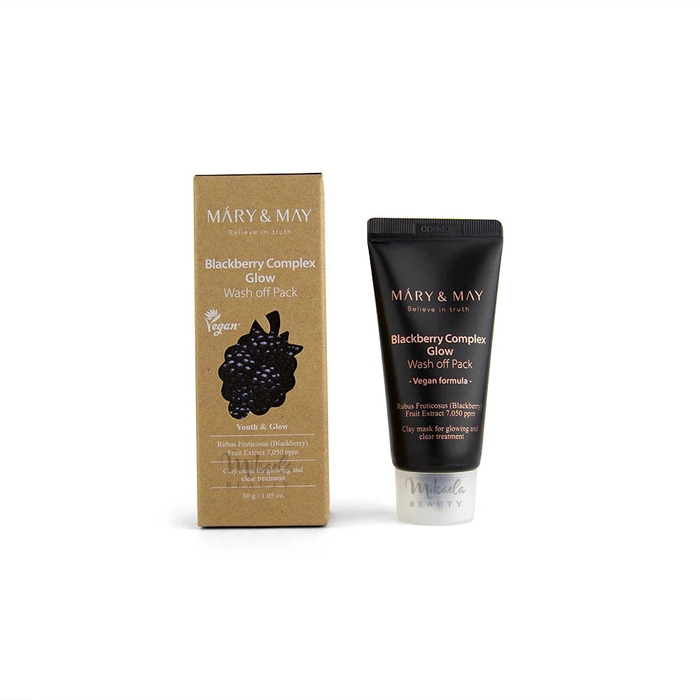 Mary&May Vegan Blackberry Complex Glow Wash Off Pack