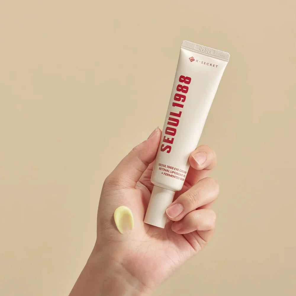 K-SECRET SEOUL 1988 Eye Cream: Retinal Liposome 4% + Fermented Bean