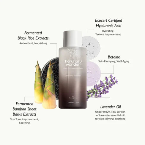Haruharu Wonder Black Rice Hyaluronic Toner 300ml