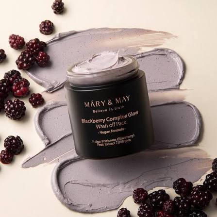 Mary&May Vegan Blackberry Complex Glow Wash Off Pack