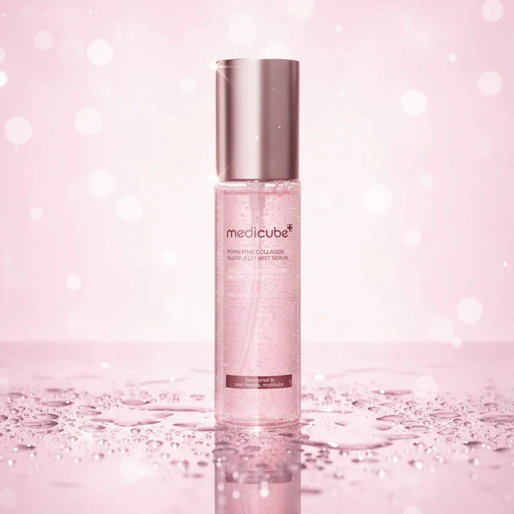 Medicube PDRN Pink Collagen Glow Jelly Mist Serum, 100ml