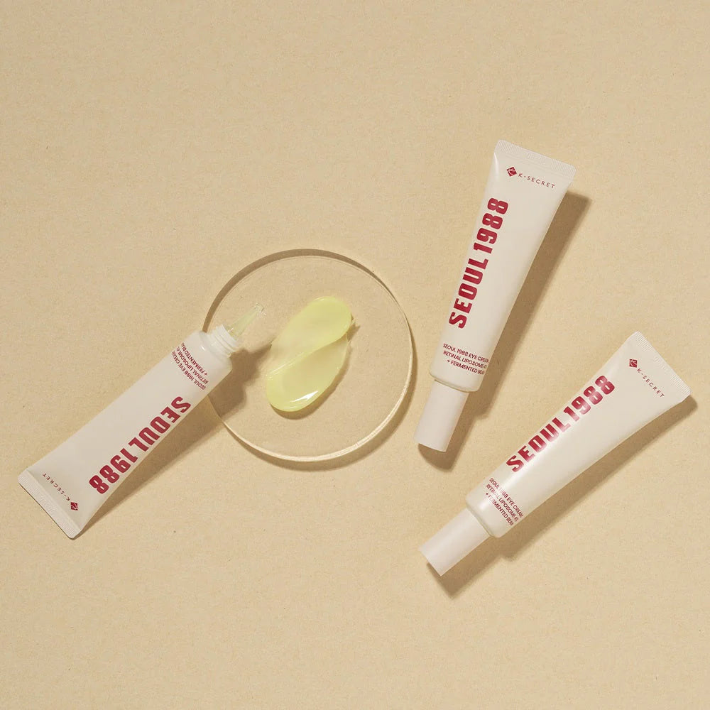 K-SECRET SEOUL 1988 Eye Cream: Retinal Liposome 4% + Fermented Bean